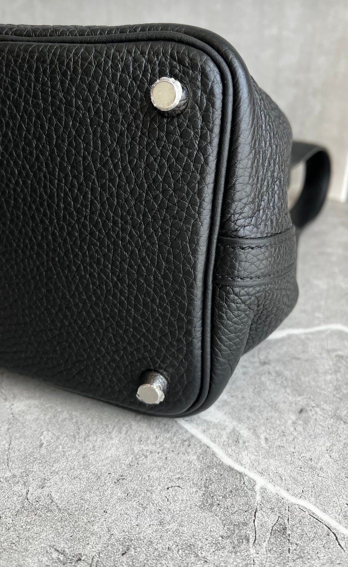 ピコタンロックPM/ノワール/シルバー金具 #1285