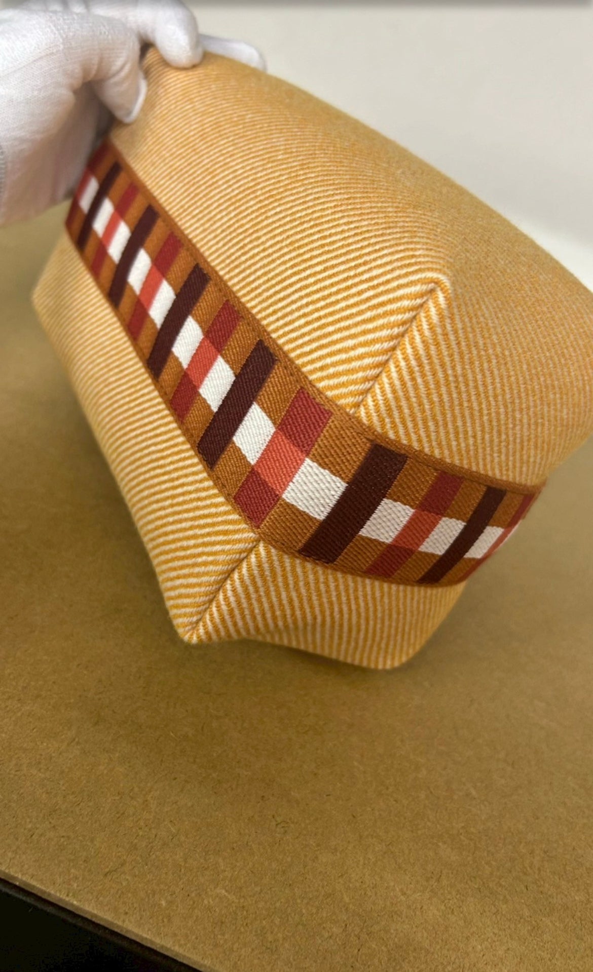 【HERMES】ブリッドアブラックPM/オレンジ#1219