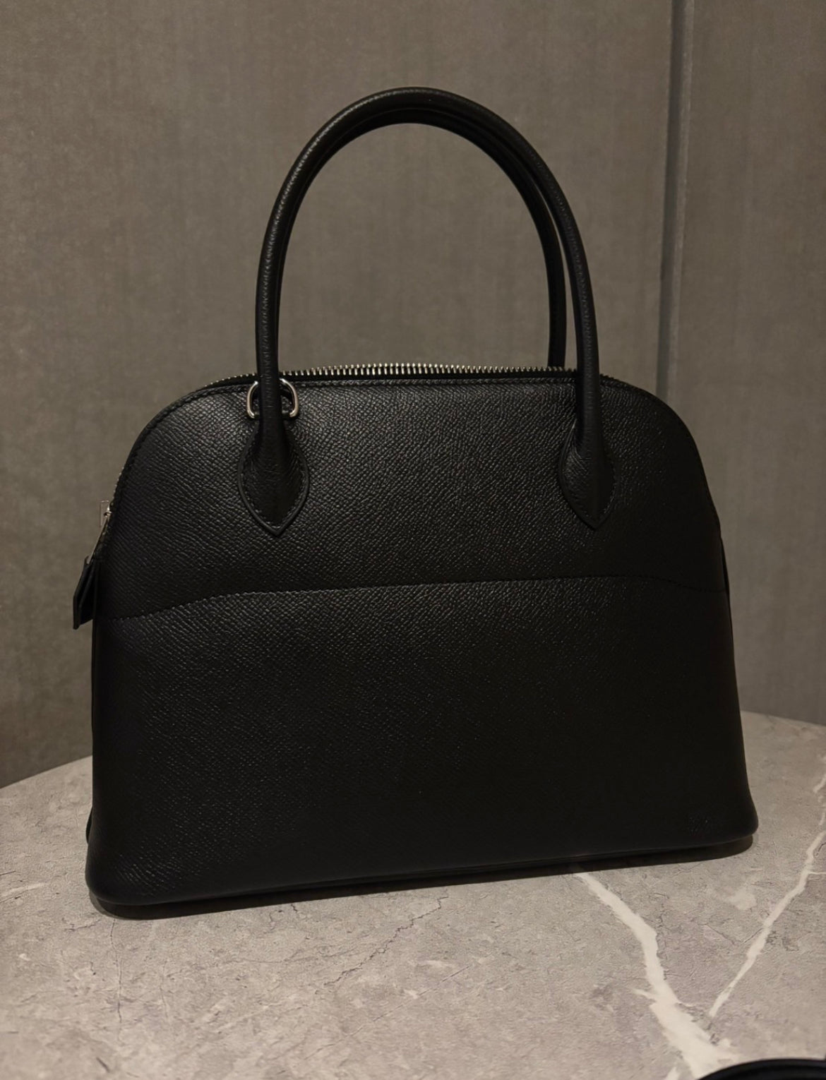 ボリード27/ノワール/シルバー金具 #1139