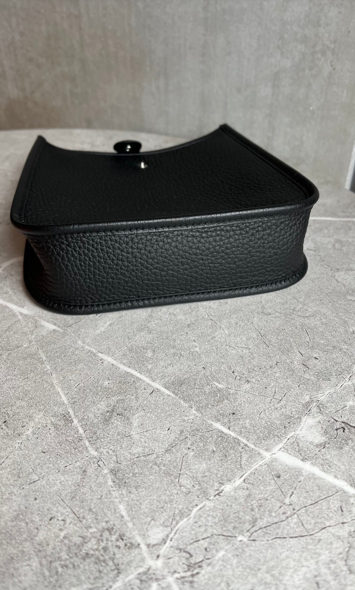 エヴリンtpm ノワール/シルバー金具 #1015