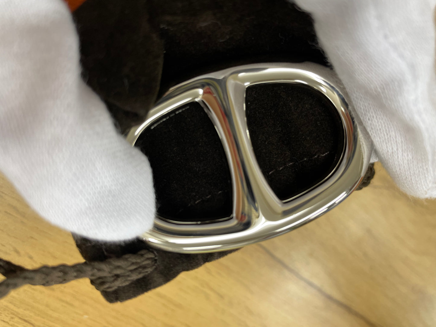 HERMES スカーフリング シルバー#2521