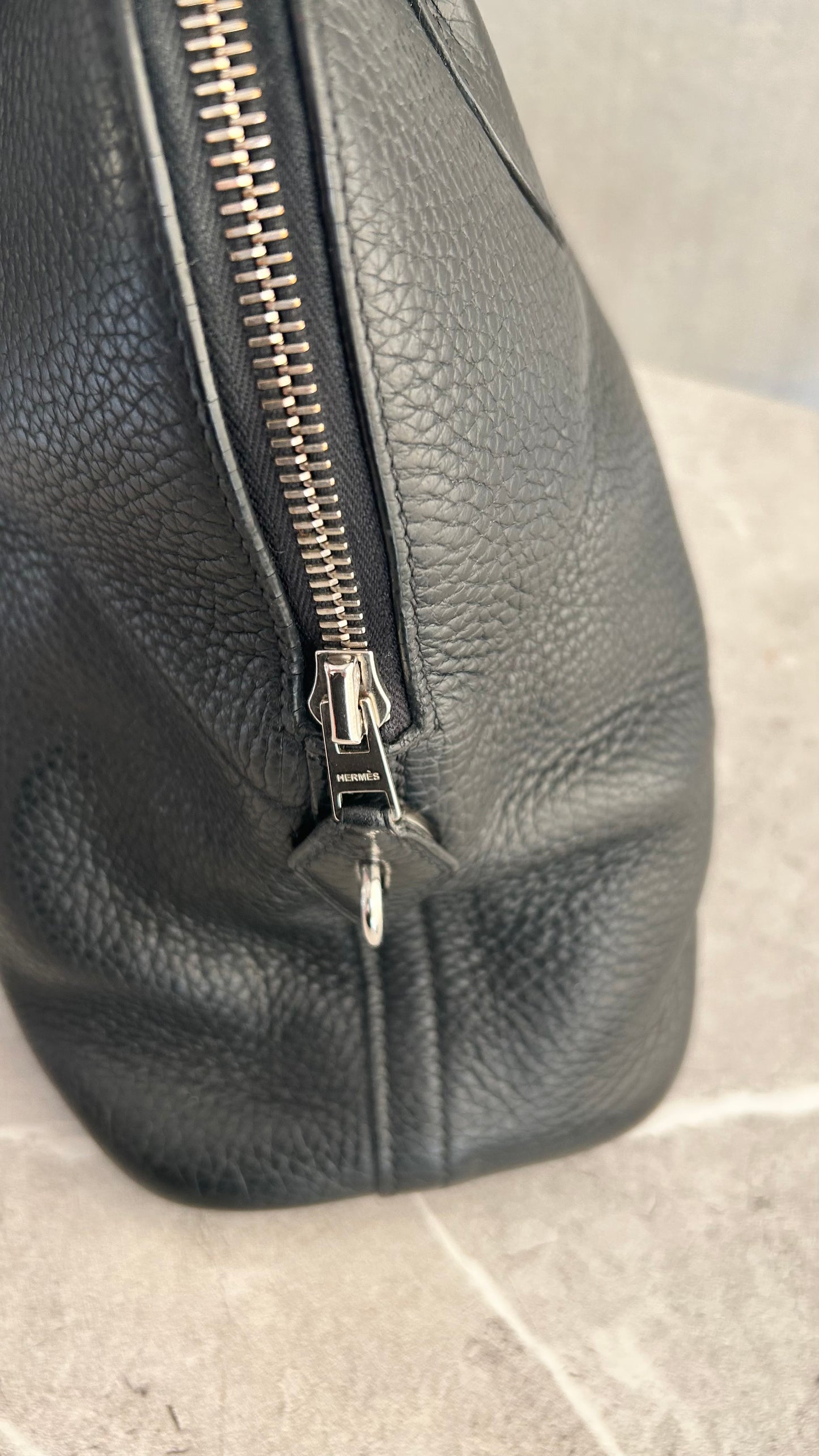 【HERMES】ボリード31ノワール/シルバー金具/トリヨンクレマンス #773