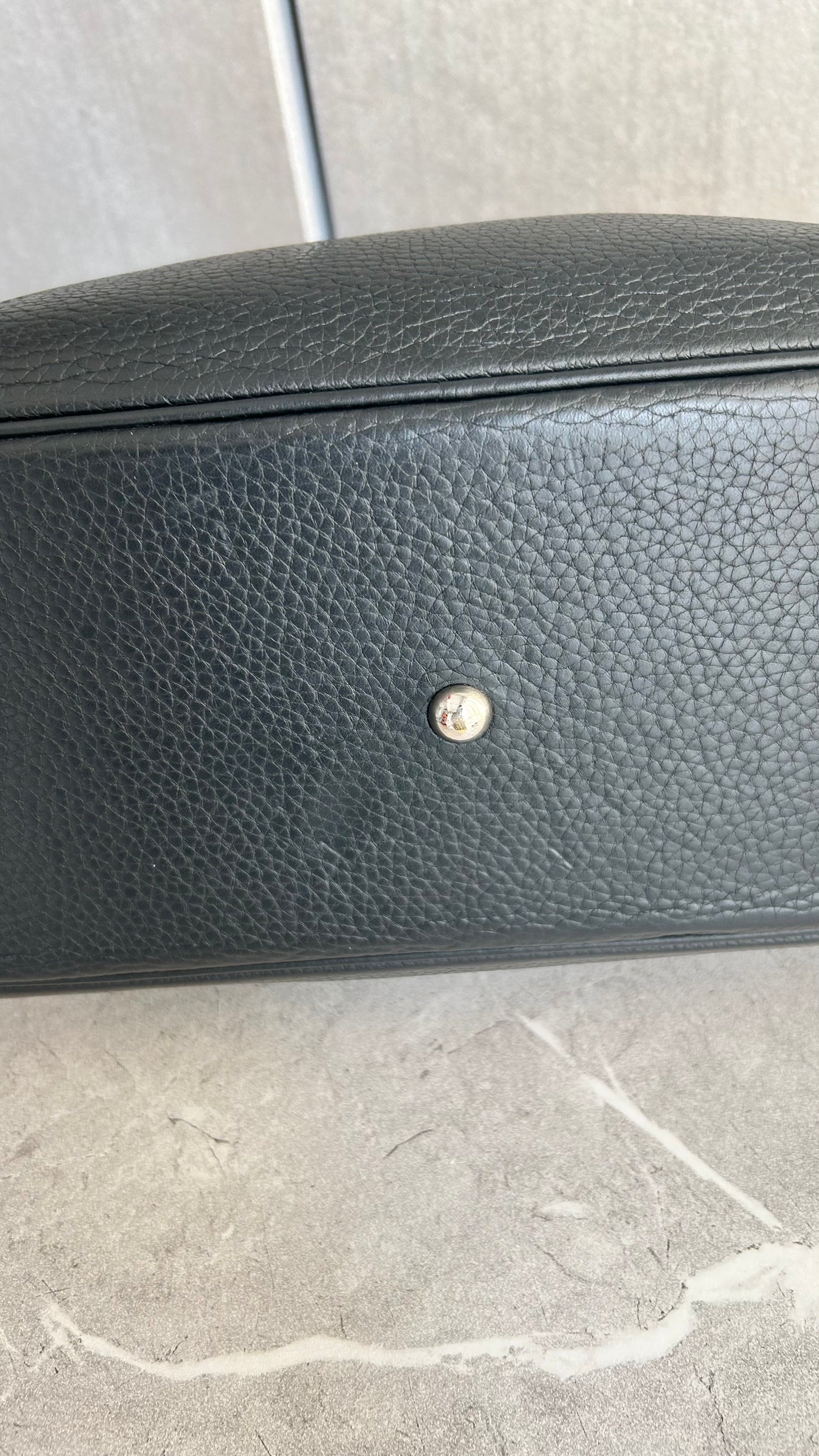 【HERMES】ボリード31ノワール/シルバー金具/トリヨンクレマンス #773