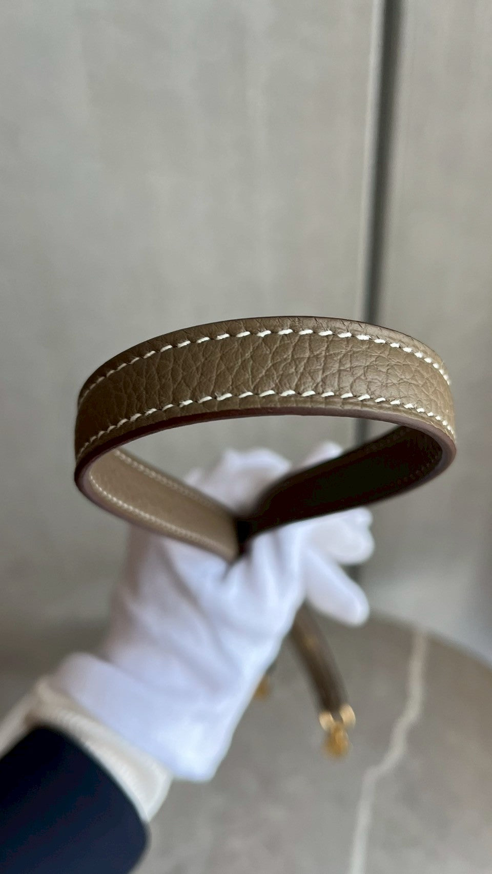 ボリード31/エトゥープ/ゴールド金具 #1180