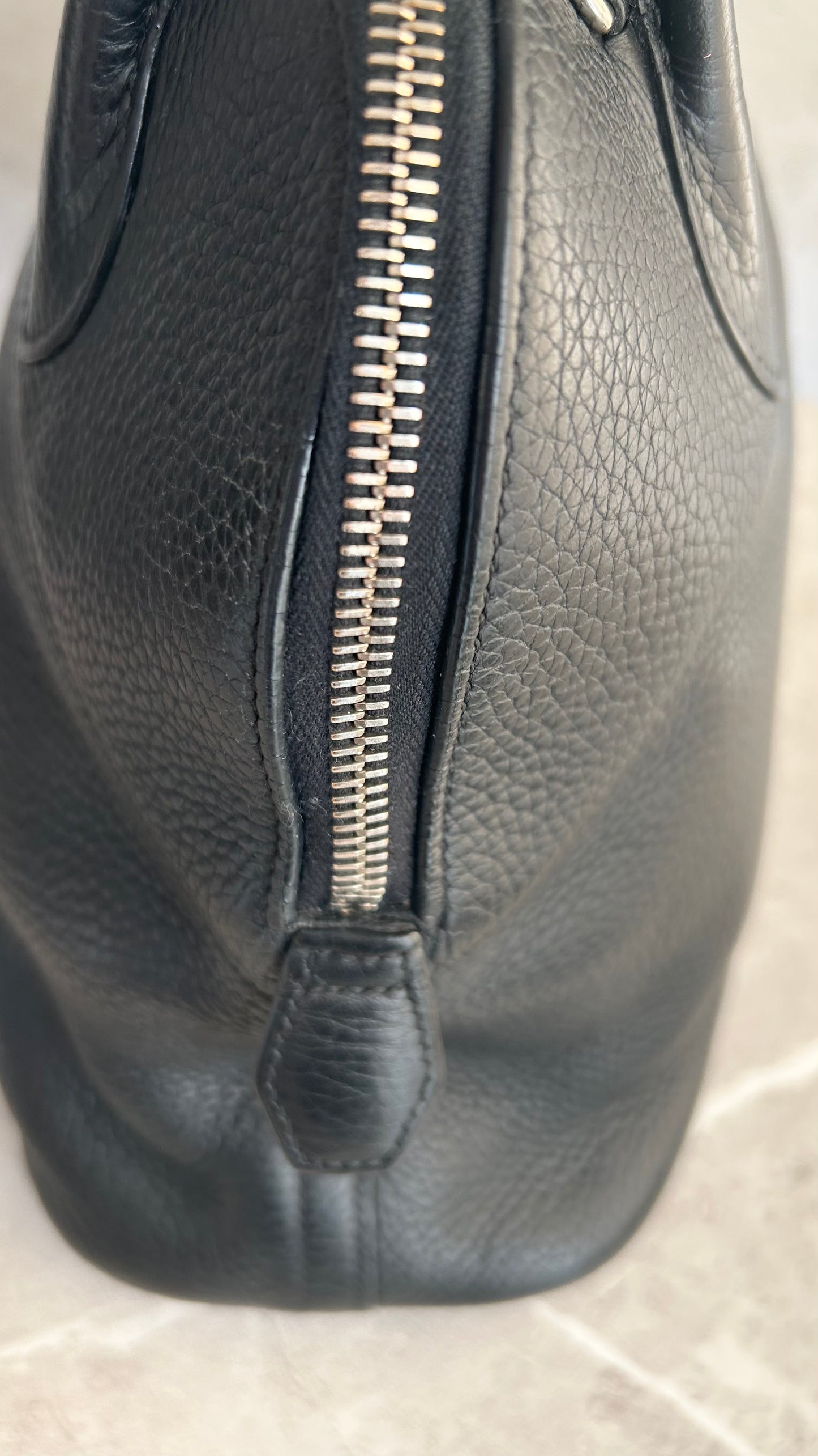 【HERMES】ボリード31ノワール/シルバー金具/トリヨンクレマンス #773