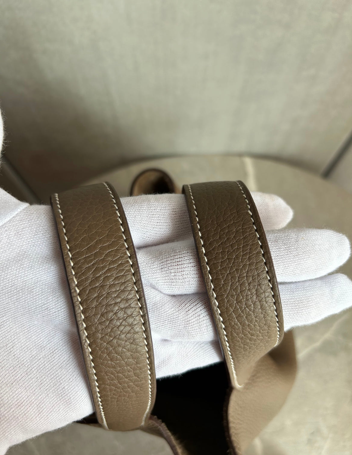 HERMES ピコタンPM エトゥープ シルバー金具#1503