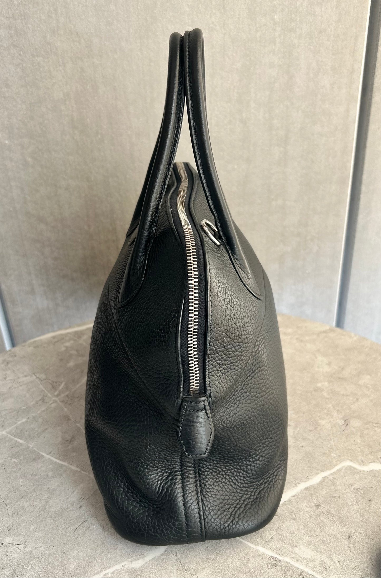【HERMES】ボリード31ノワール/シルバー金具/トリヨンクレマンス #773