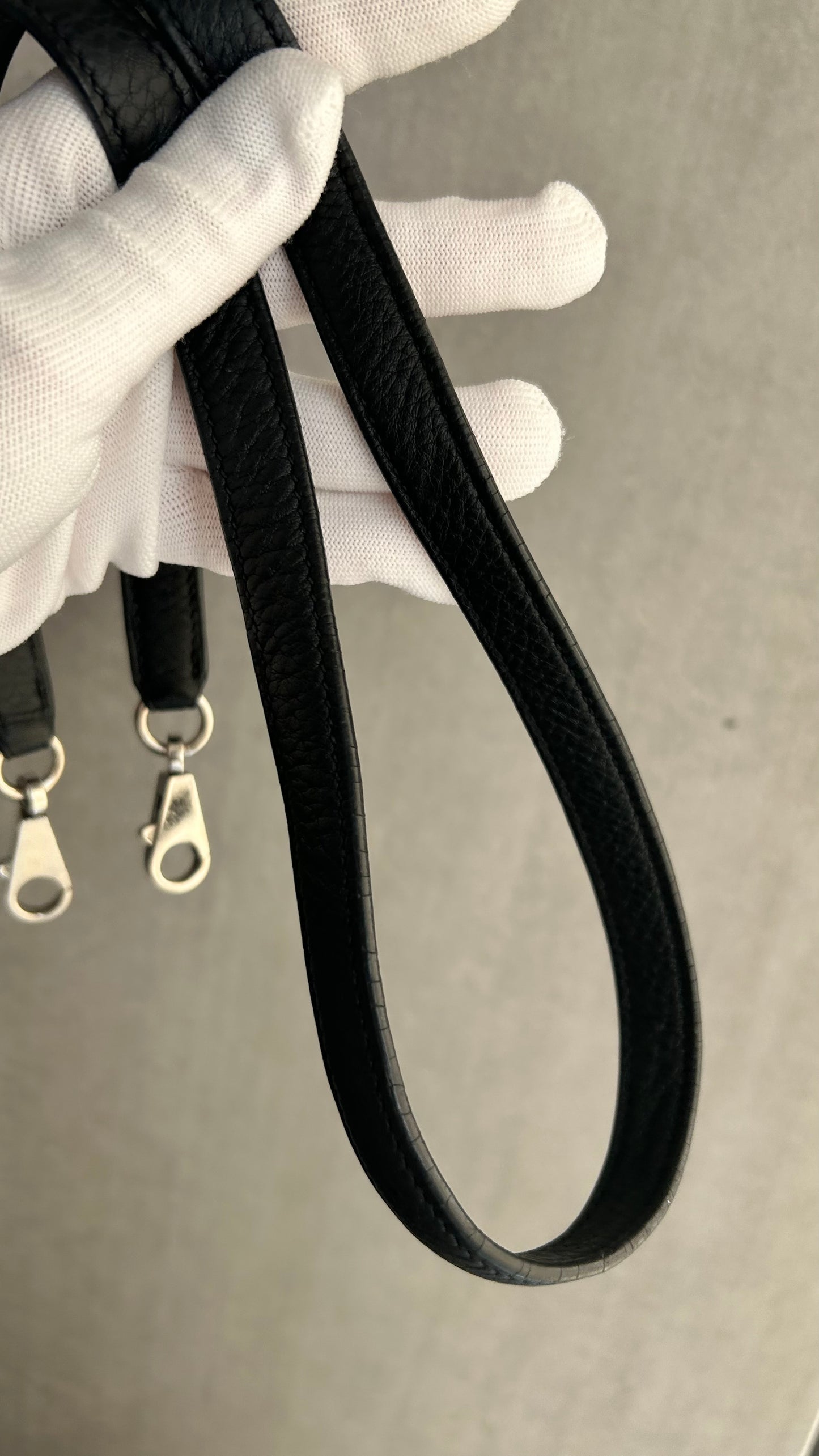 【HERMES】ボリード31ノワール/シルバー金具/トリヨンクレマンス #773