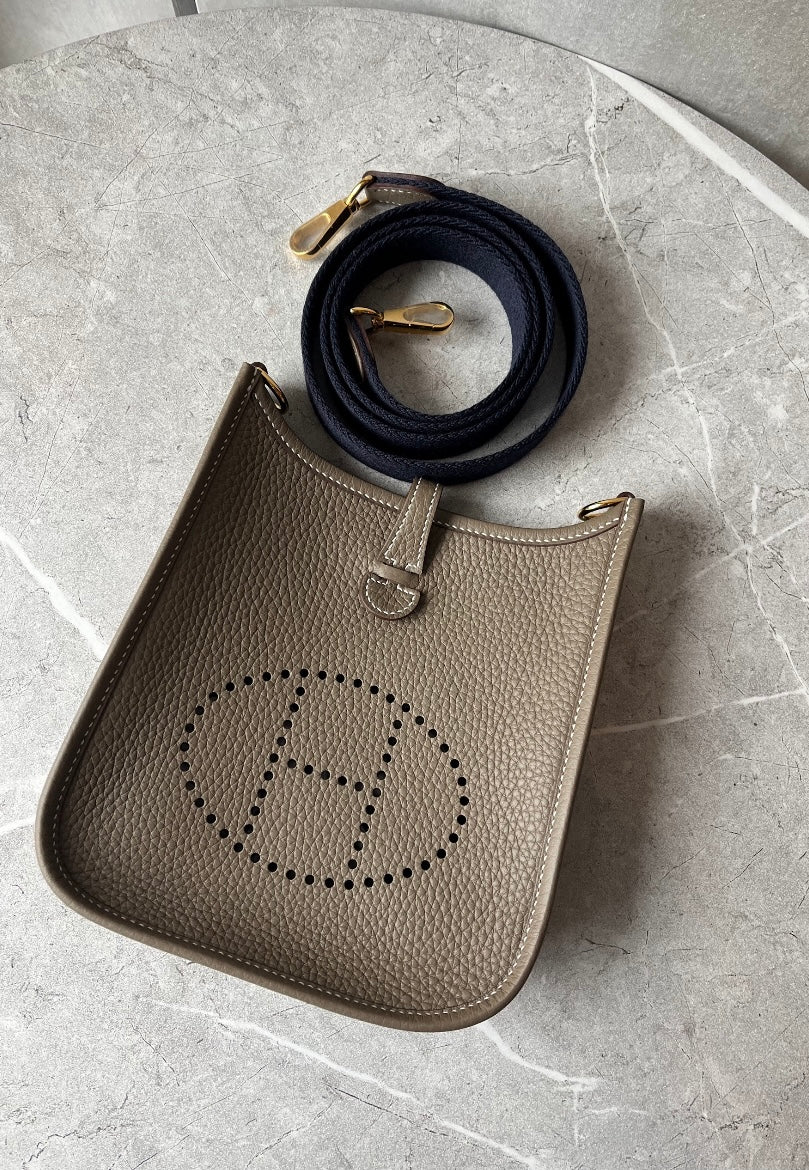 エヴリンtpm エトゥープ/ゴールド金具 #1017