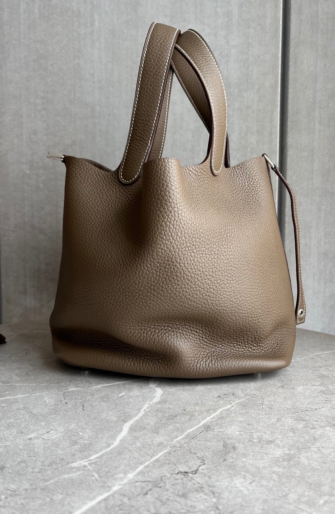 ピコタンロックMM/エトゥープ/シルバー #1238