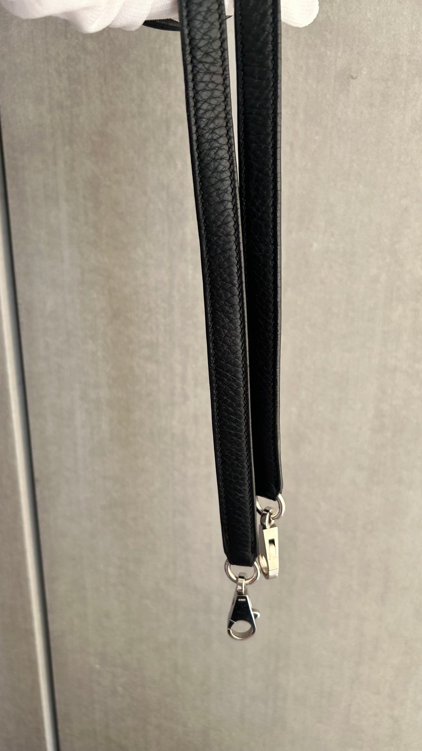 【HERMES】ボリード31ノワール/シルバー金具/トリヨンクレマンス #773