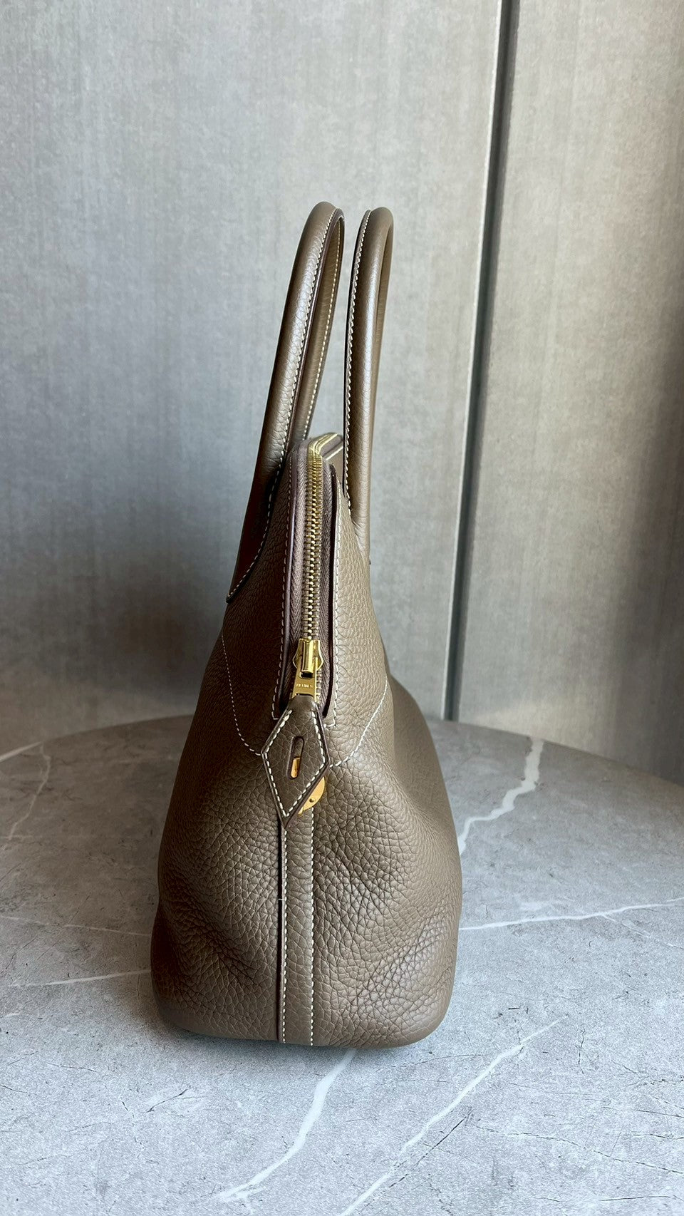 ボリード31/エトゥープ/ゴールド金具 #1180