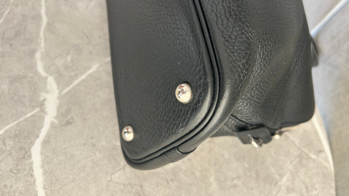 【HERMES】ボリード31ノワール/シルバー金具/トリヨンクレマンス #773