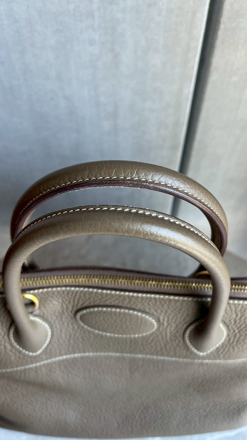 ボリード31/エトゥープ/ゴールド金具 #1180