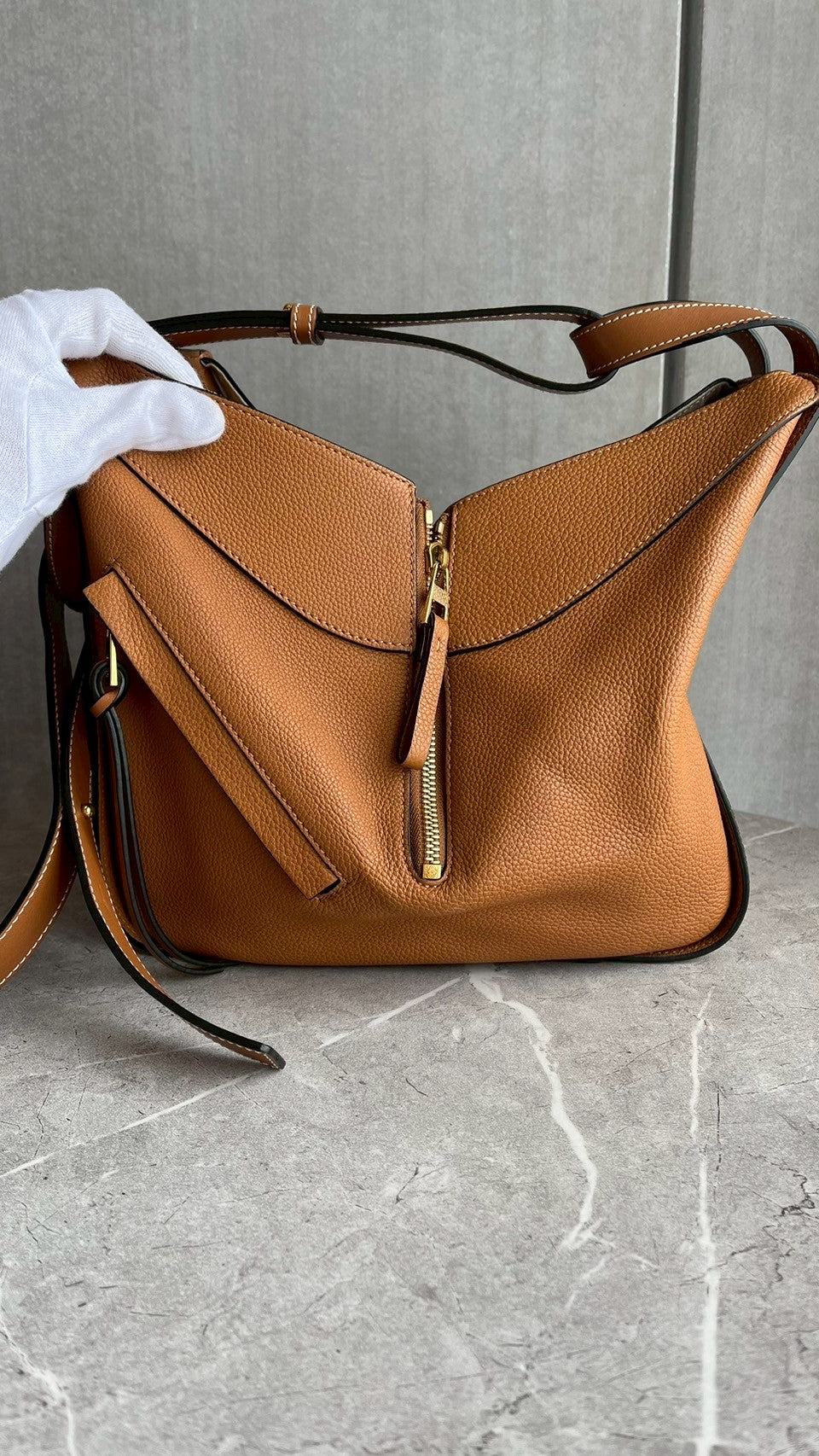 【LOEWE】ハンモック/タン/スモール #1179