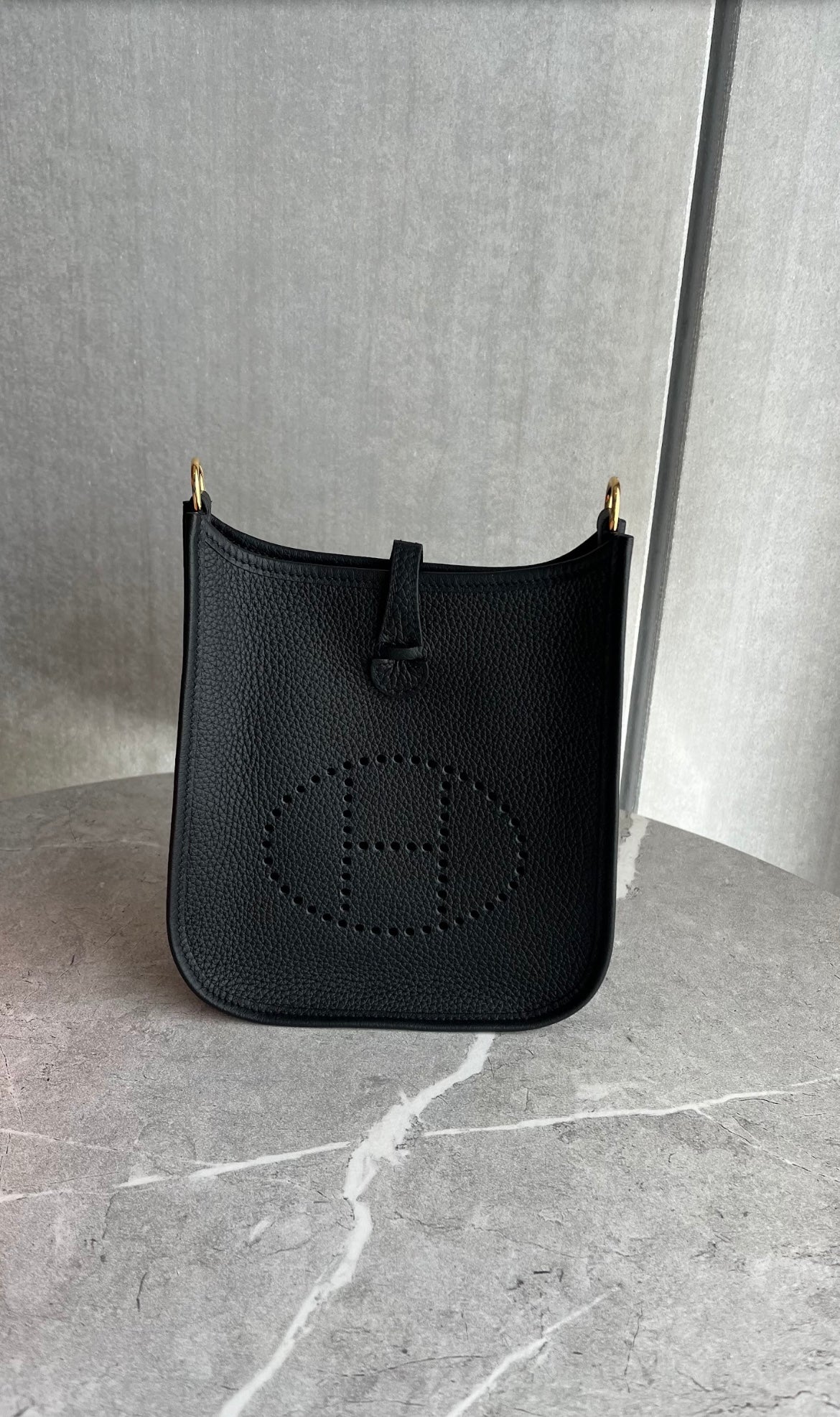 エヴリンtpm ノワール/ゴールド金具 #1251