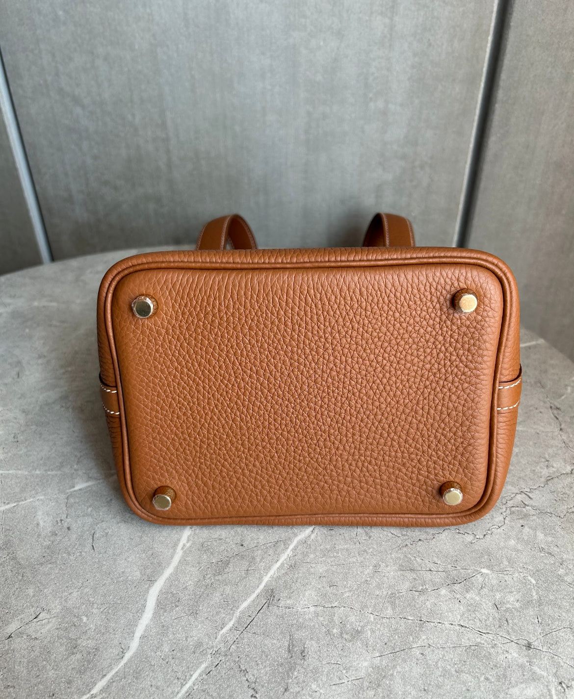 HERMES ピコタンPM ゴールド#1502