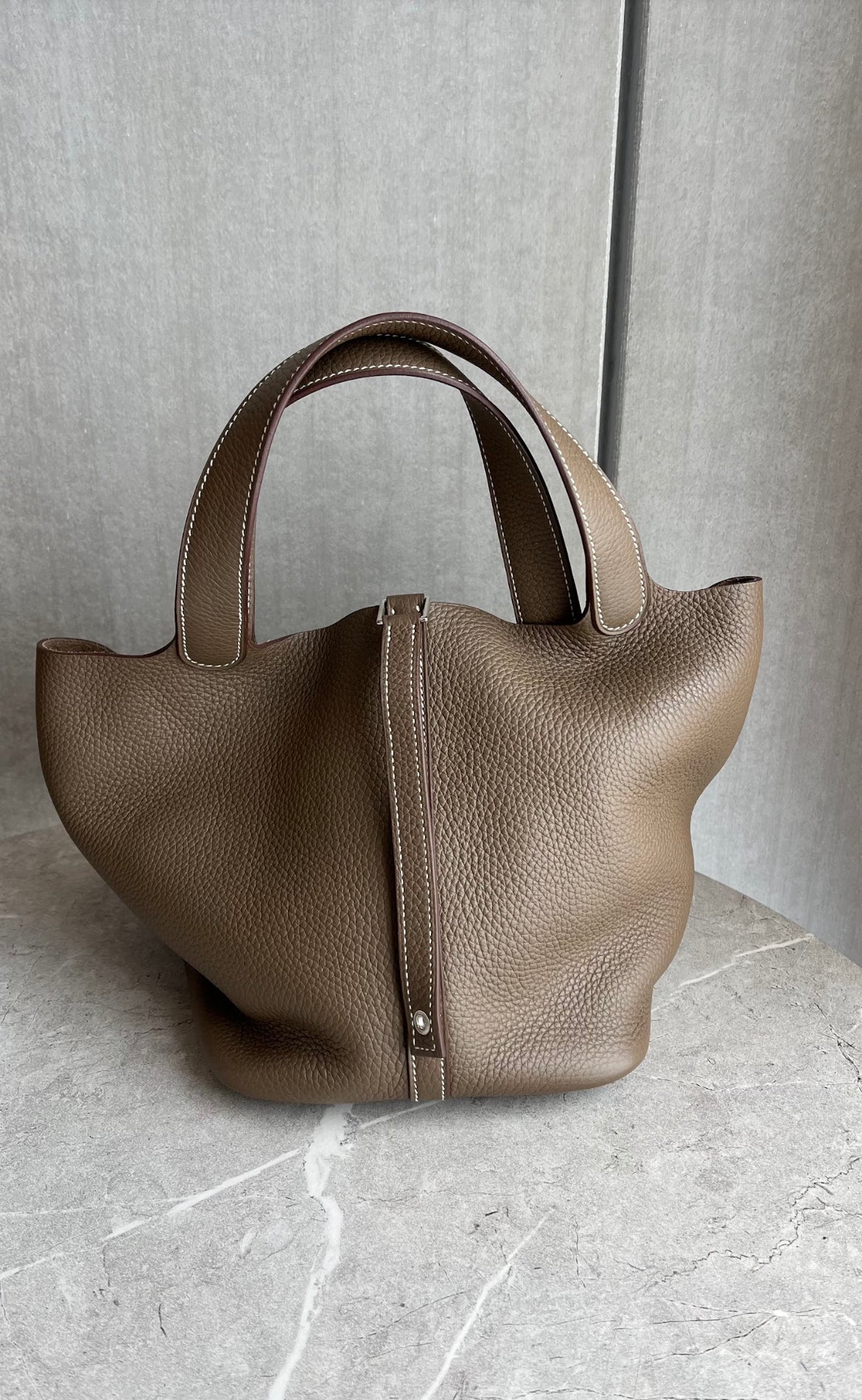 ピコタンロックMM/エトゥープ/シルバー #1238