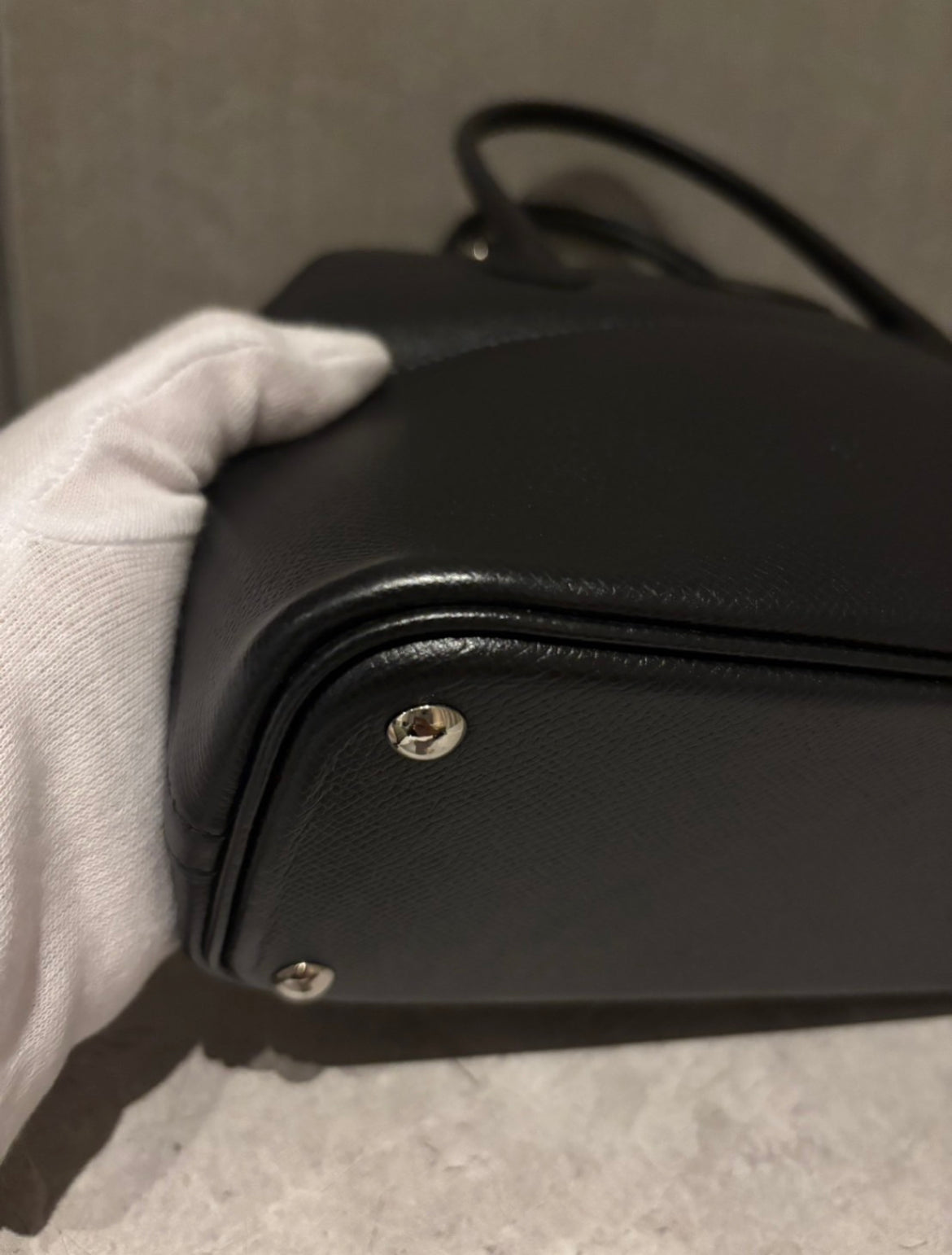 ボリード27/ノワール/シルバー金具 #1139