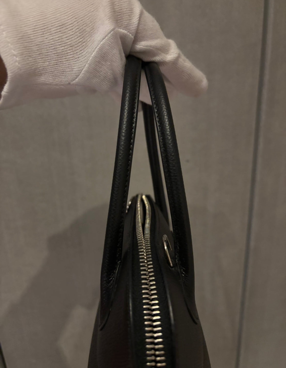 ボリード27/ノワール/シルバー金具 #1139