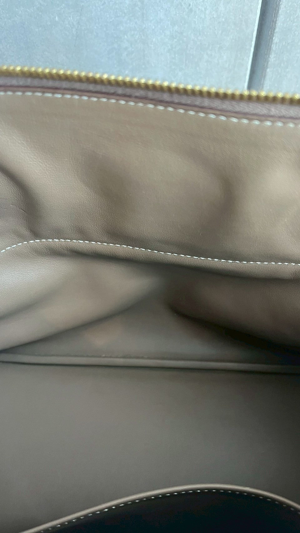 ボリード31/エトゥープ/ゴールド金具 #1180