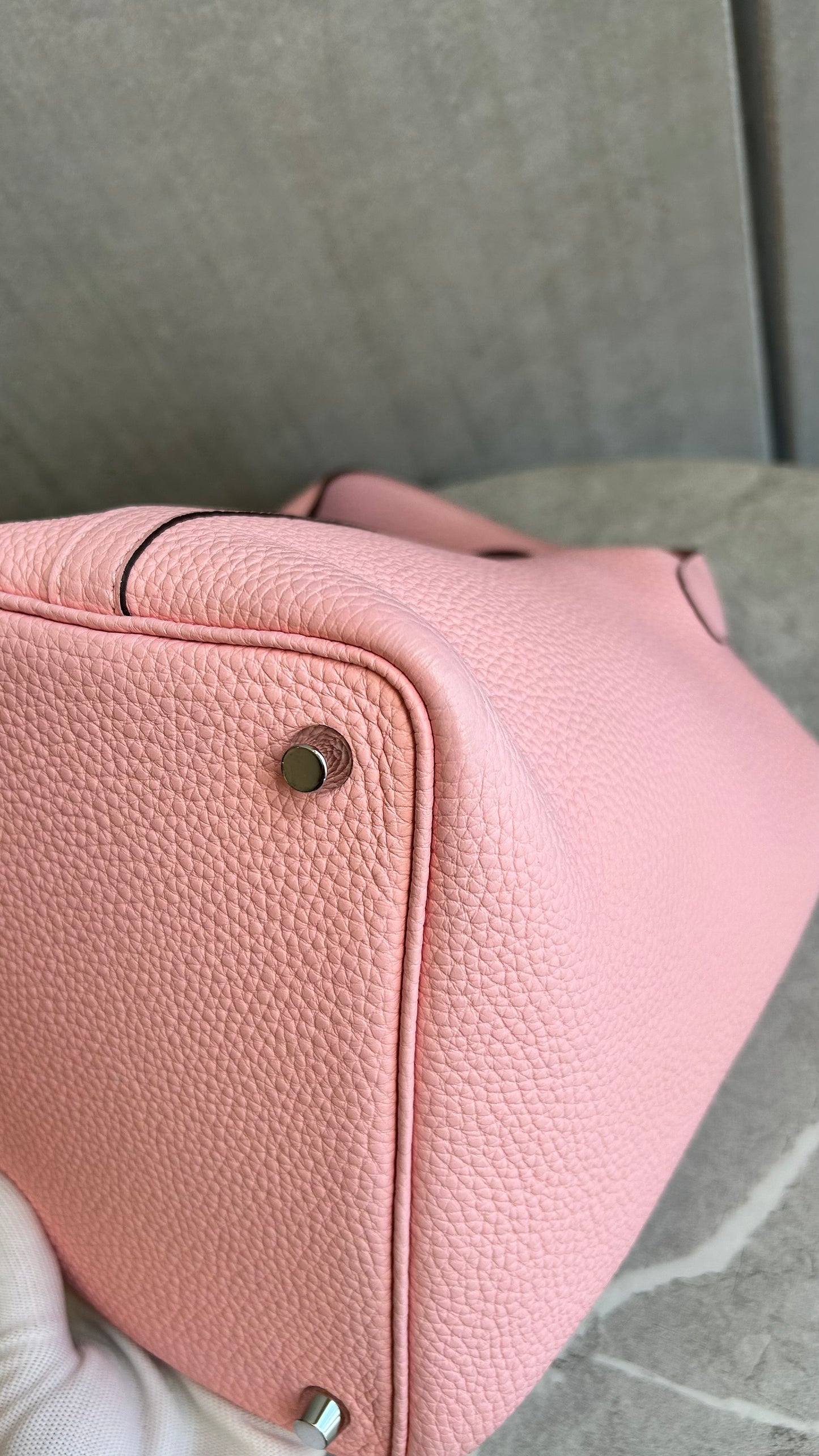 【HERMES】ピコタンロックPM ローズサクラ シルバー金具#775