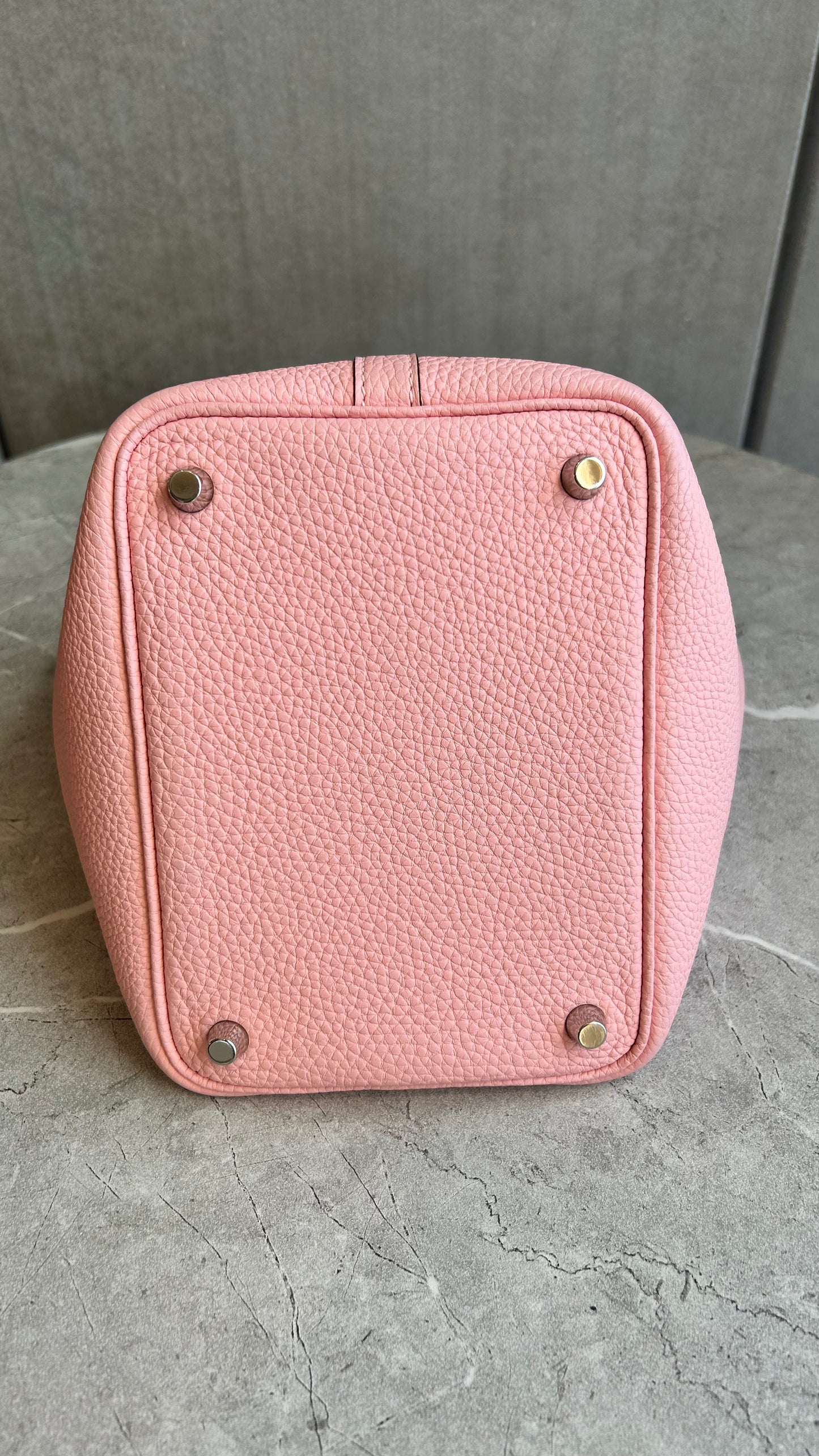 【HERMES】ピコタンロックPM ローズサクラ シルバー金具#775