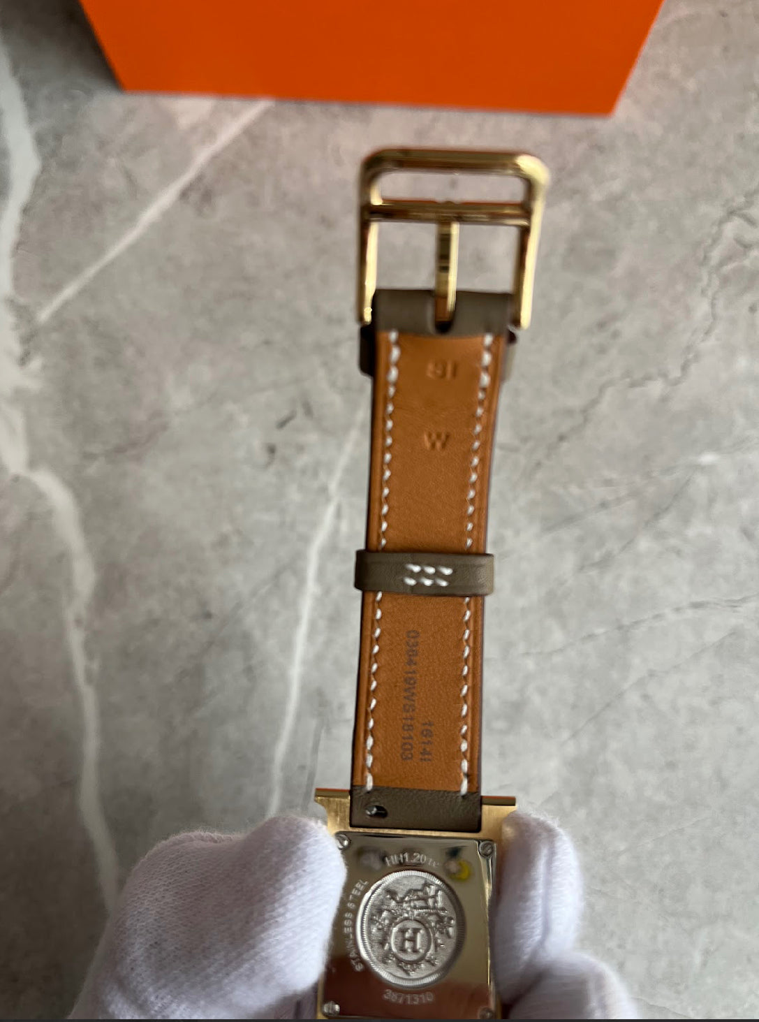 HウォッチPM25mm/エトゥープ/スモールケース #1106