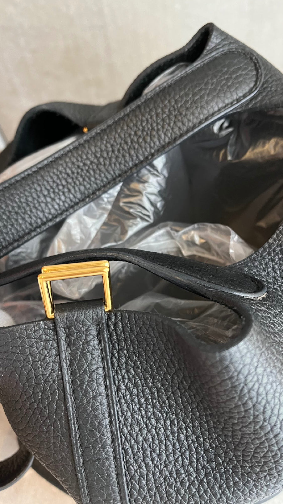 ピコタンロックMM/ノワール/ゴールド金具 #1210