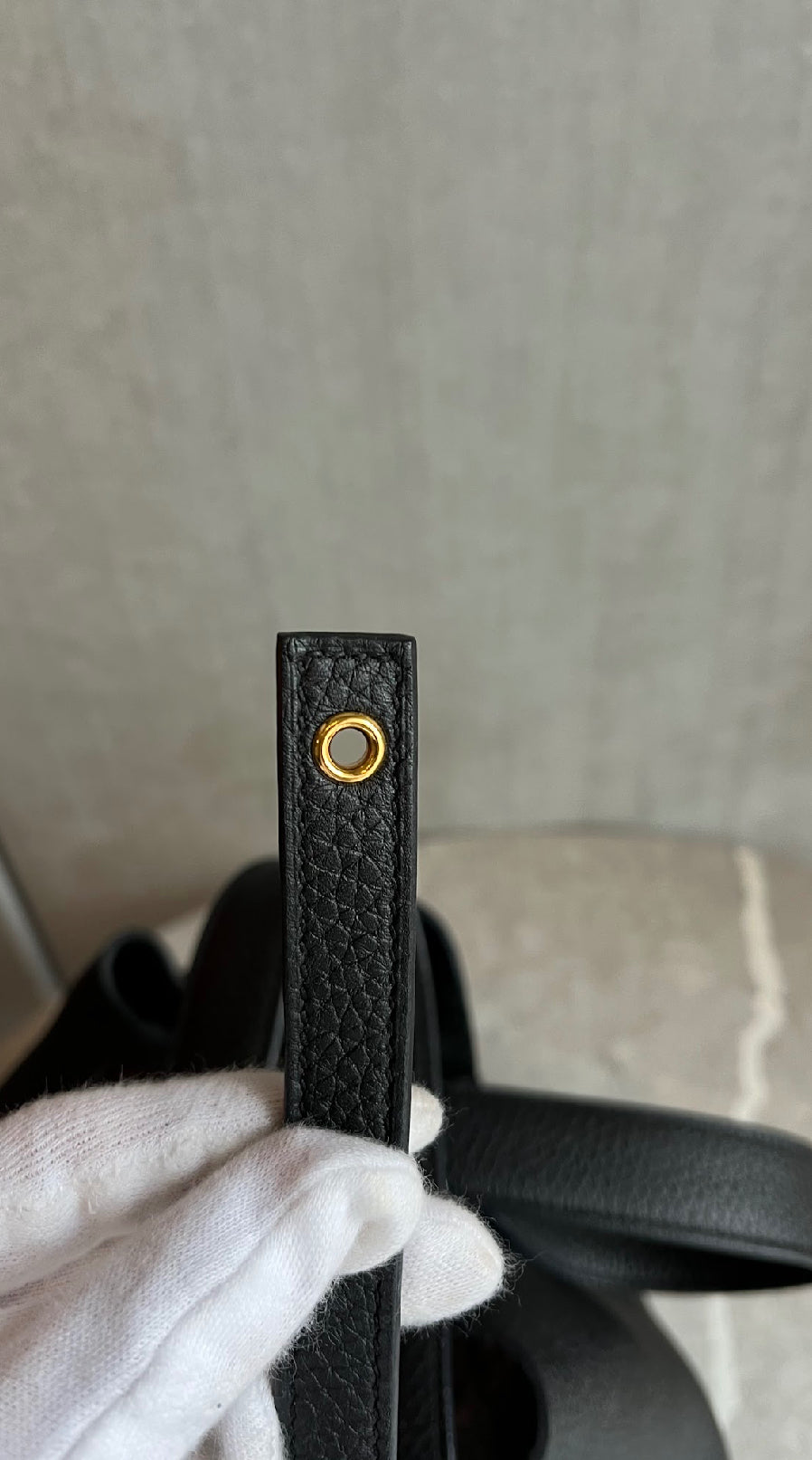 ピコタンロックMM/ノワール/ゴールド金具 #1210