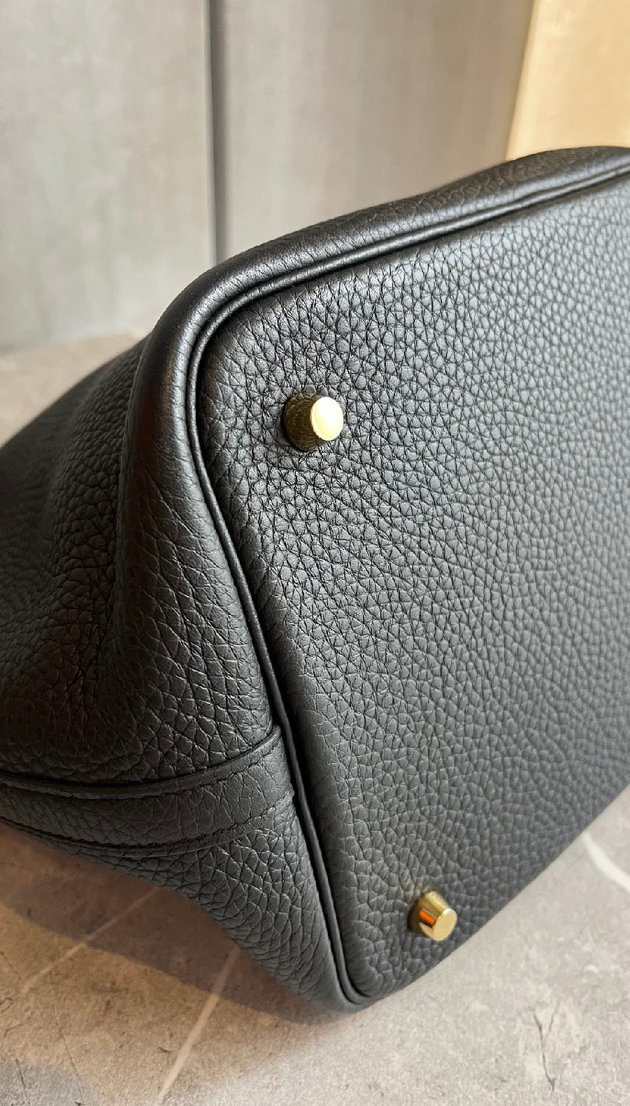 ピコタンロックMM/ノワール/ゴールド金具 #1210