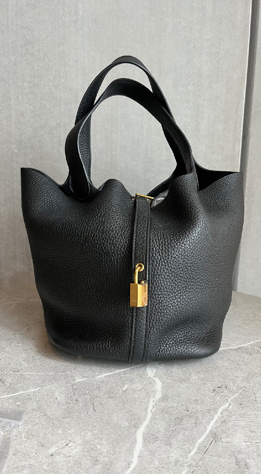 ピコタンロックMM/ノワール/ゴールド金具 #1210