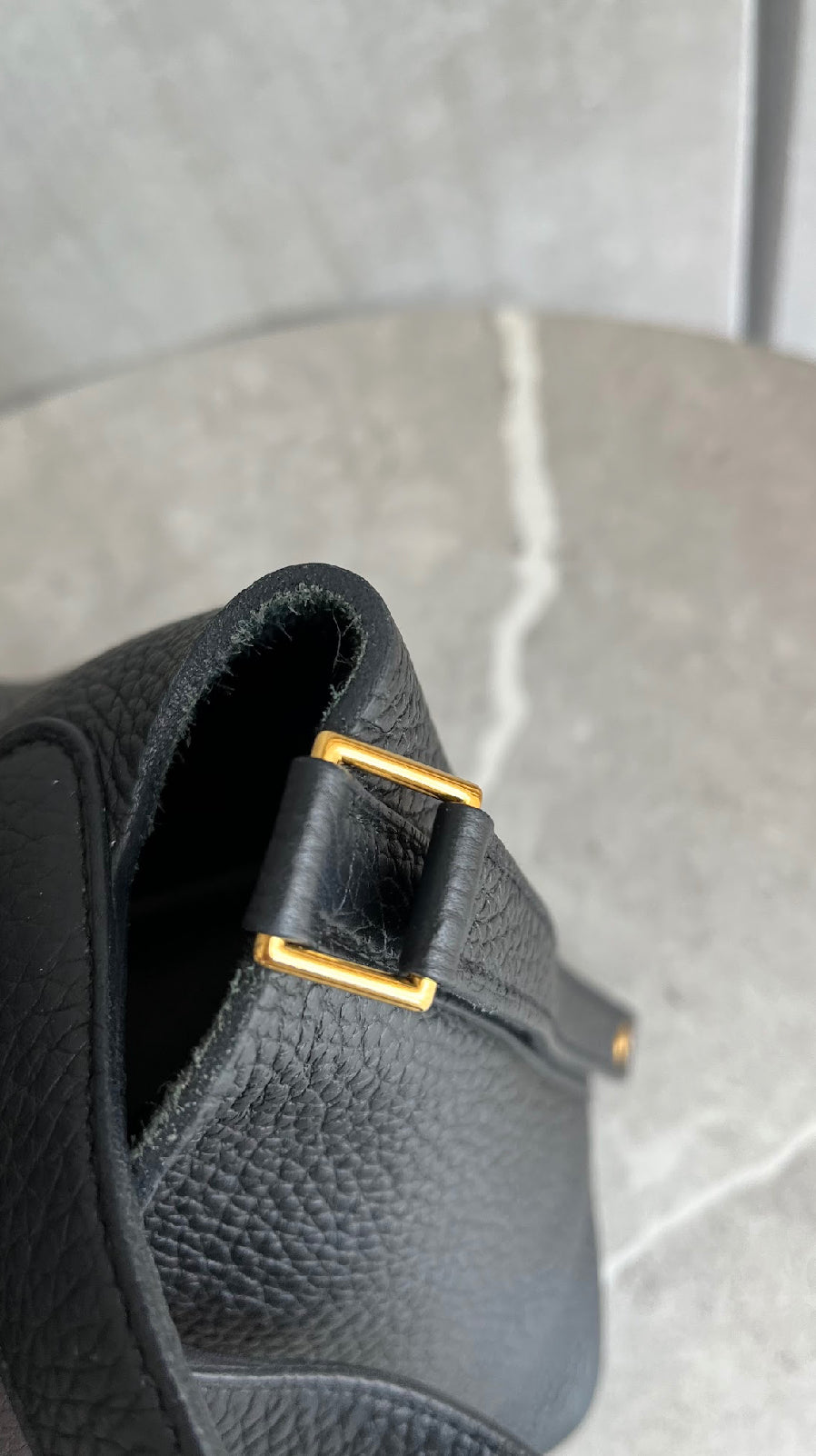 ピコタンロックPM/ノワール/ゴールド金具 #1211