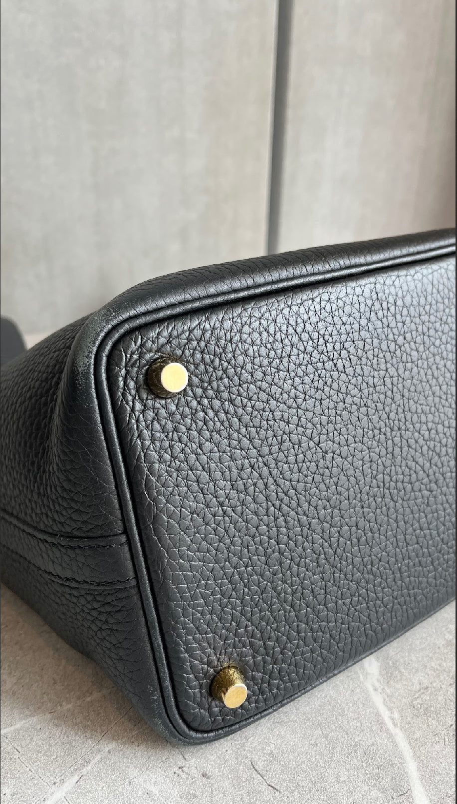 ピコタンロックPM/ノワール/ゴールド金具 #1211