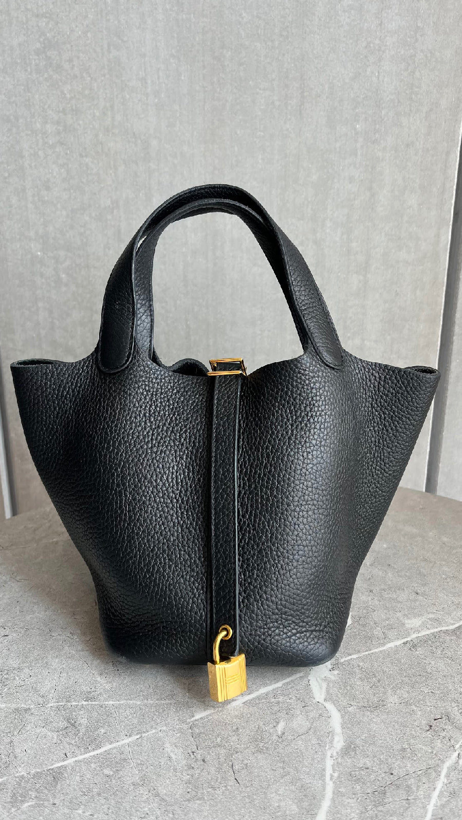 ピコタンロックPM/ノワール/ゴールド金具 #1211