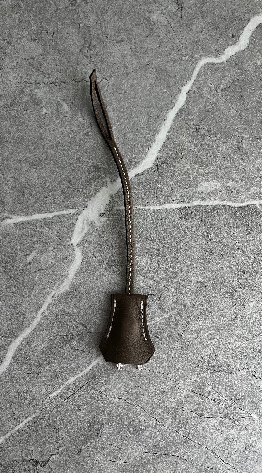 ボリード25/エトゥープ/シルバー金具 #1281