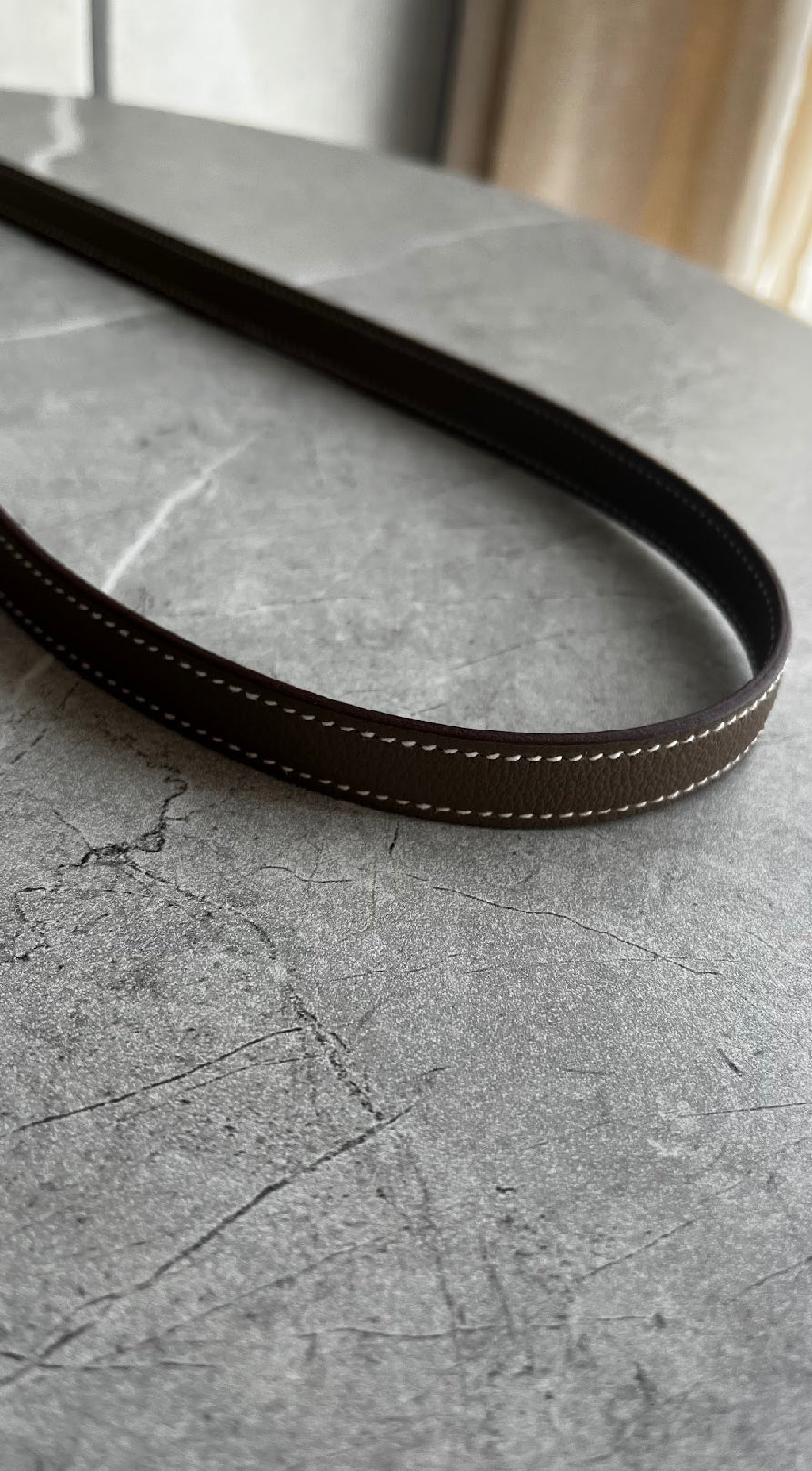 ボリード25/エトゥープ/シルバー金具 #1281