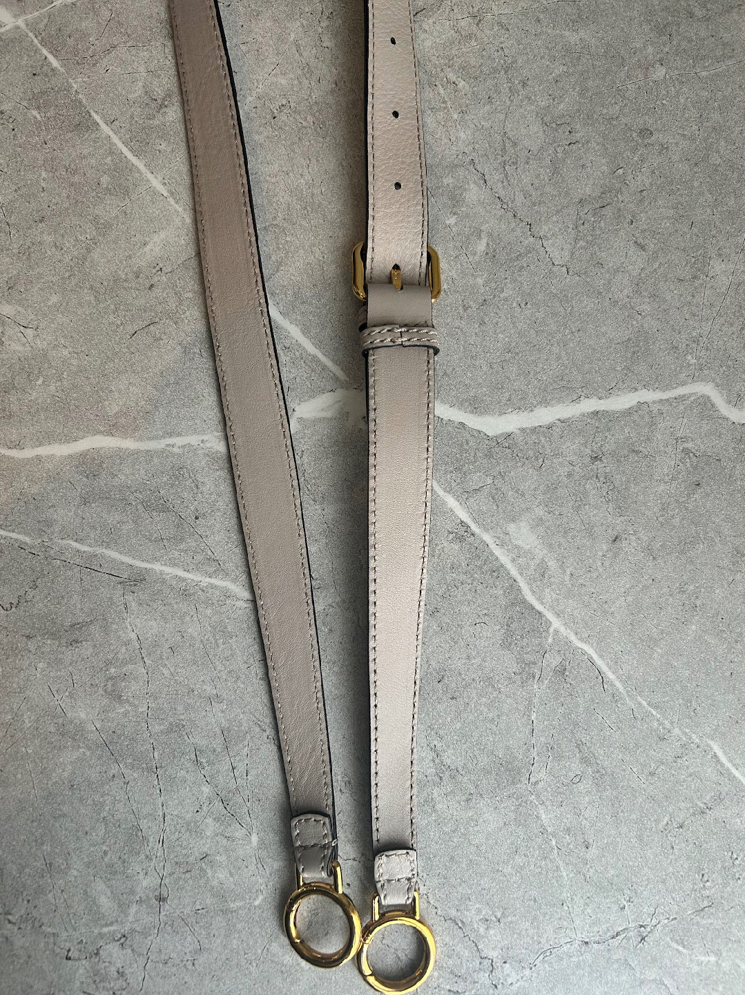 【FENDI】ピーカブー/ピンクベージュ系/ゴールド金具 #1323