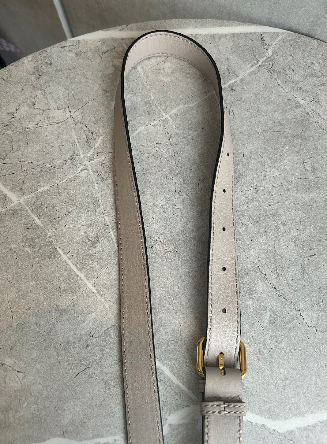 【FENDI】ピーカブー/ピンクベージュ系/ゴールド金具 #1323