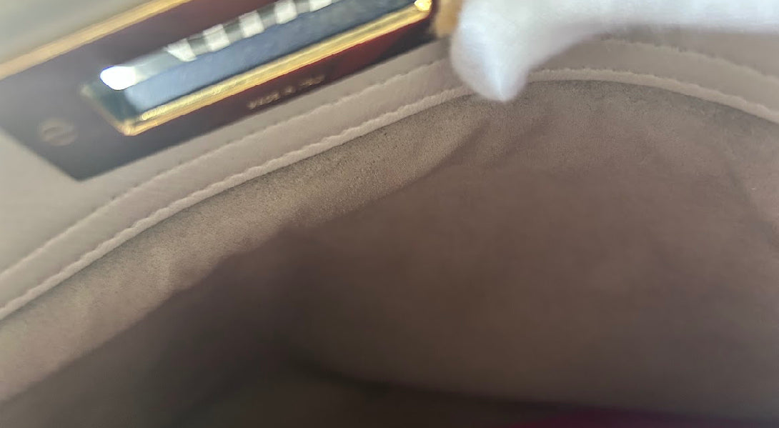 【FENDI】ピーカブー/ピンクベージュ系/ゴールド金具 #1323