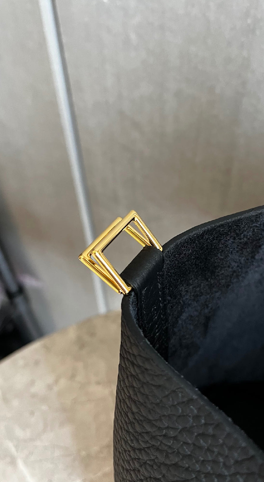 ピコタンロックMM/ノワール/ゴールド金具 #1334