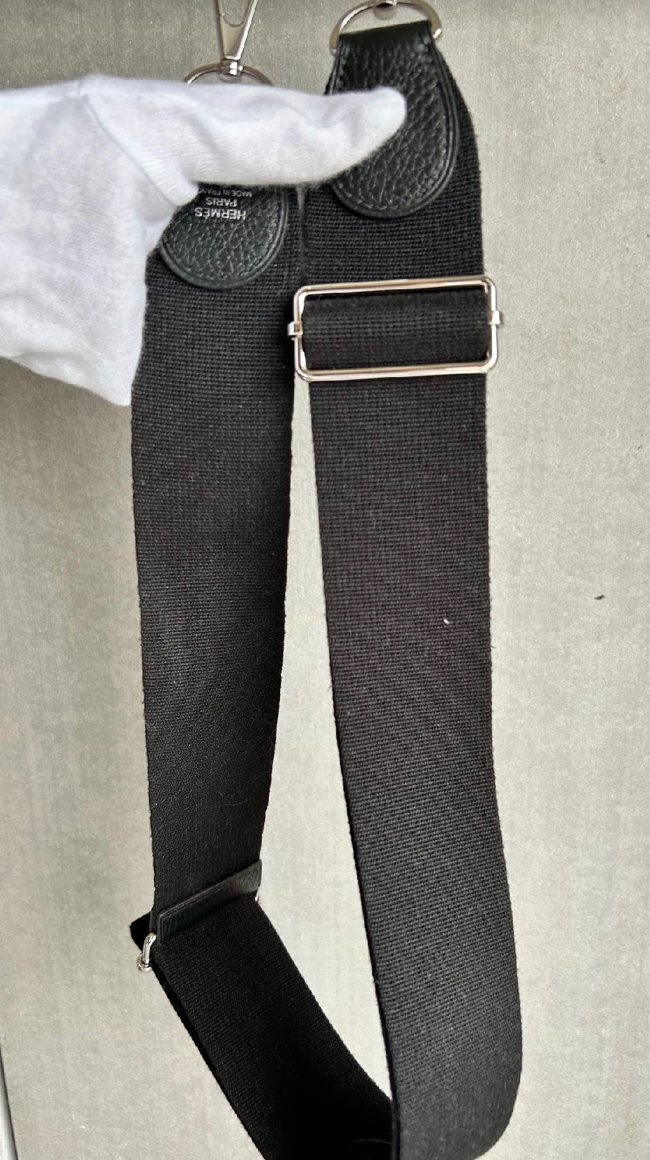 【HERMES】エヴリンPM ノワール シルバー金具