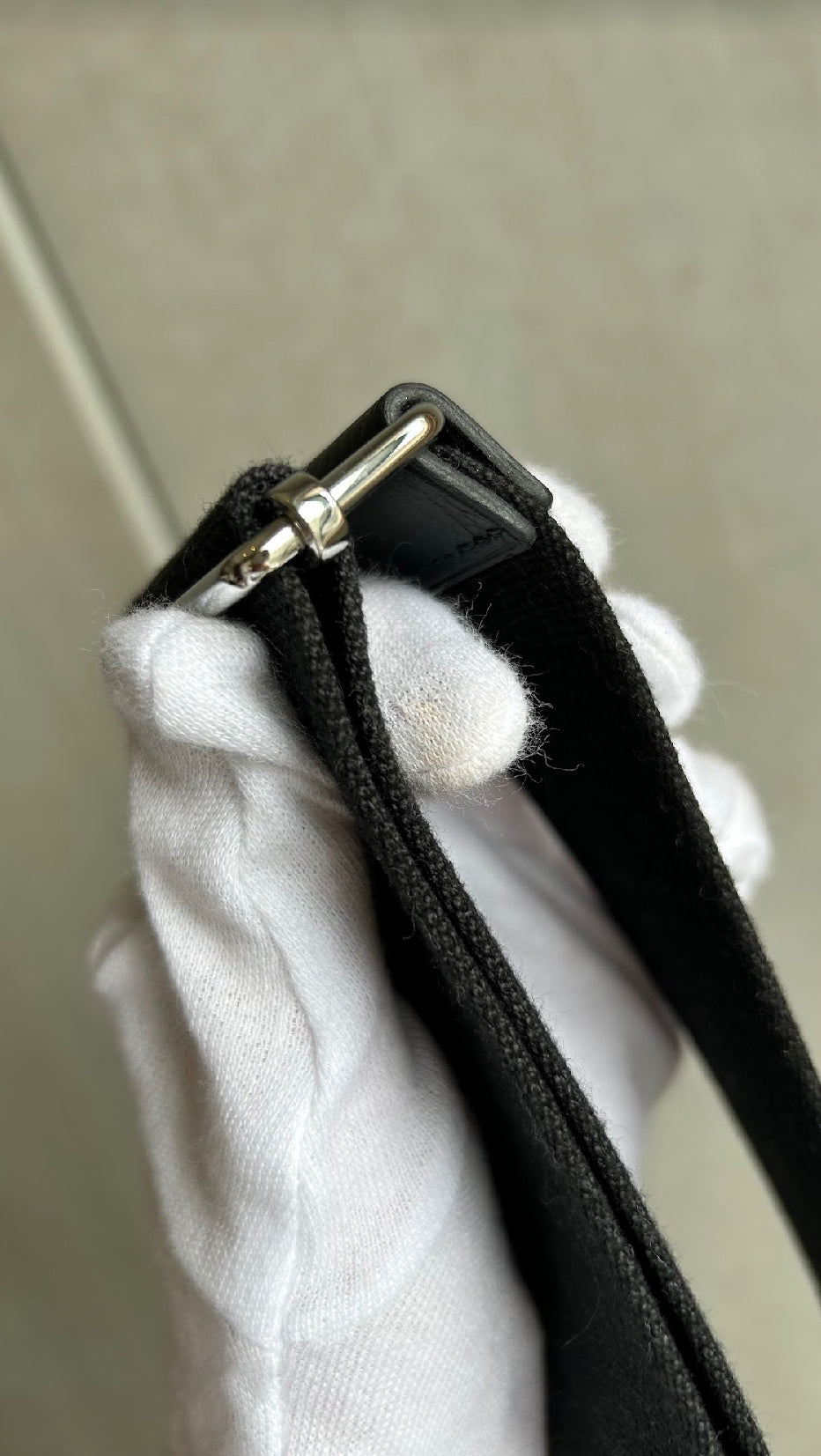 【HERMES】エヴリンPM ノワール シルバー金具