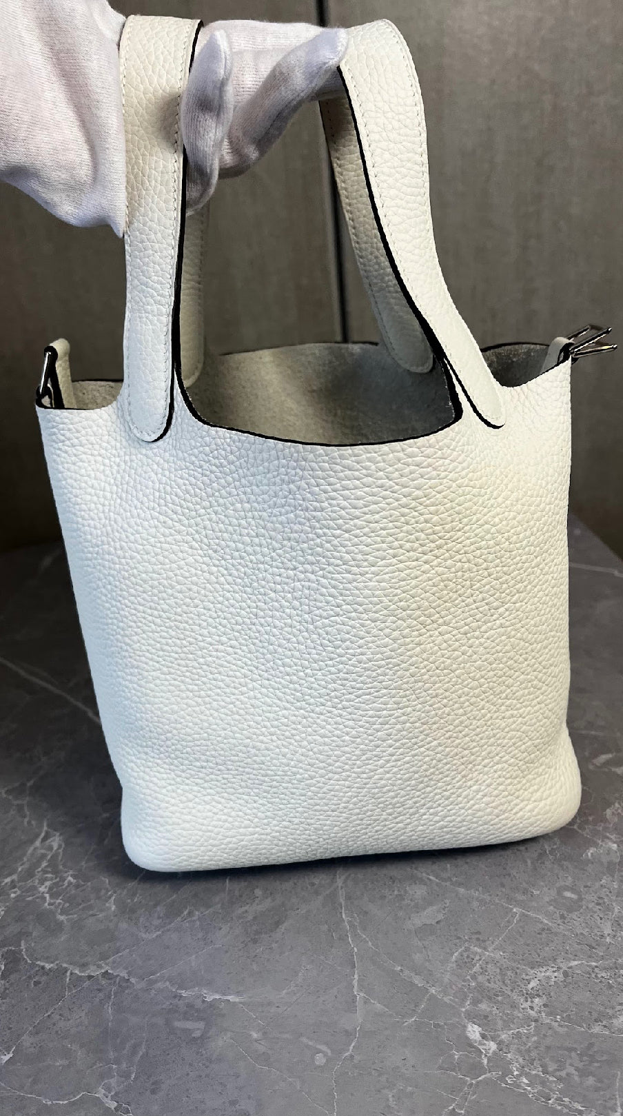 ピコタンロックPM/ニューホワイト/シルバー金具 #1340