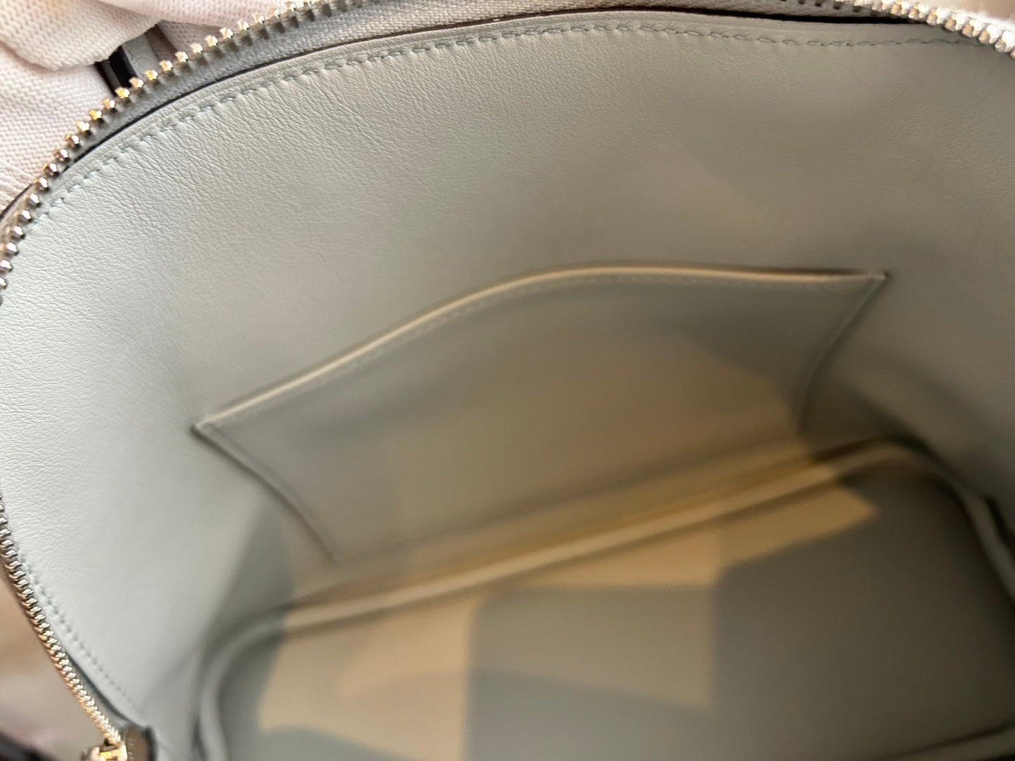 【HERMES】ボリード1923 ブルークラシエ シルバー金具 #669