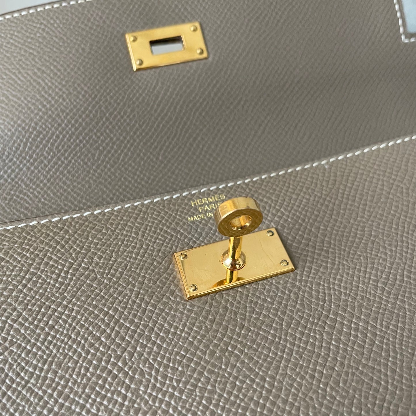 HERMES ケリーウォレット エトゥープ #2663