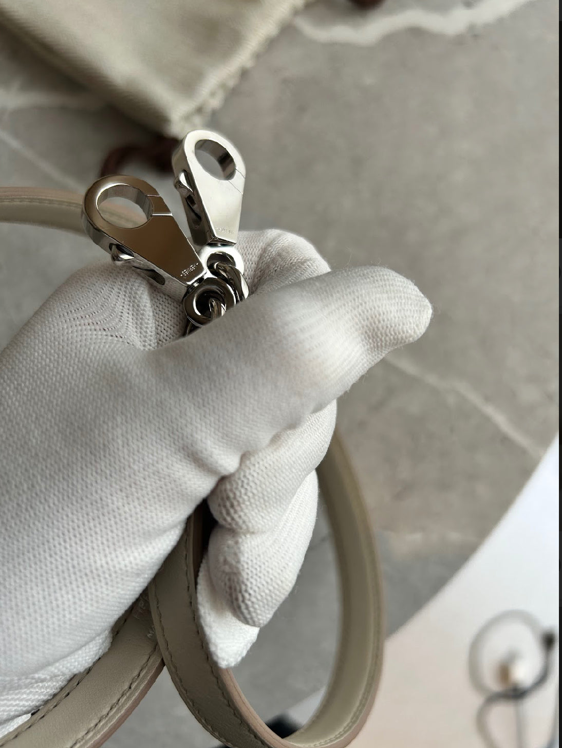 【HERMES】ヴァンキャトル29 べトン クレ シルバー金具
