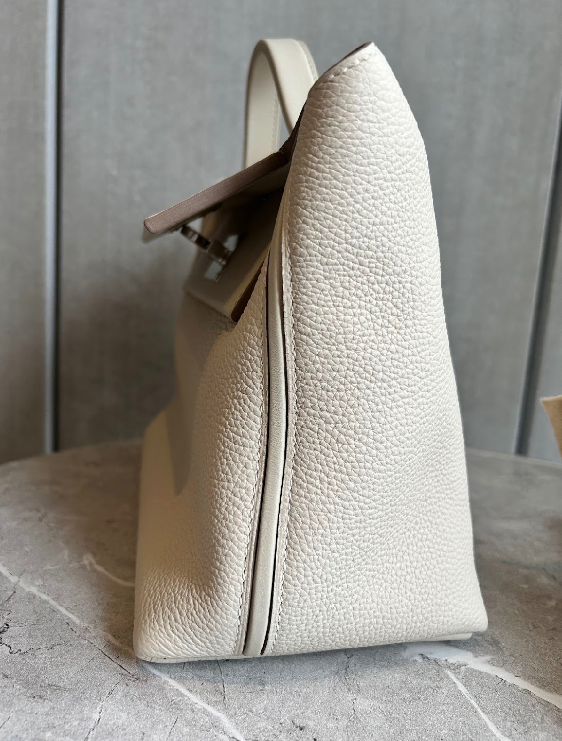 【HERMES】ヴァンキャトル29 べトン クレ シルバー金具