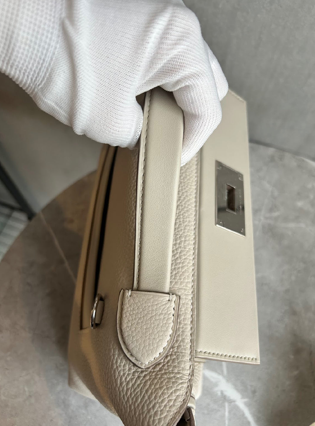 【HERMES】ヴァンキャトル29 べトン クレ シルバー金具