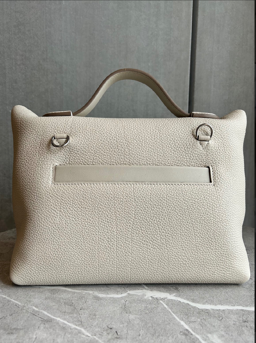 【HERMES】ヴァンキャトル29 べトン クレ シルバー金具